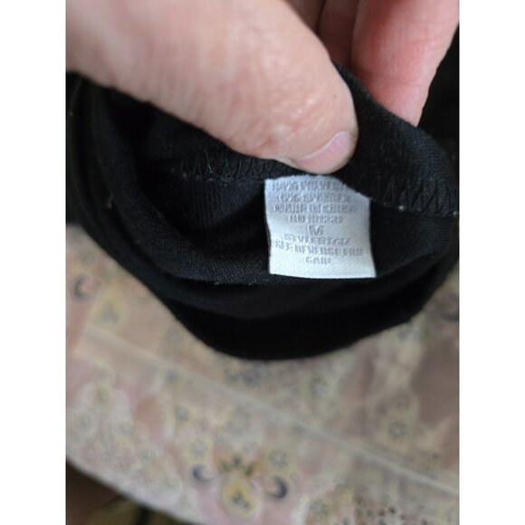 Black & Lace Panel Short Sleeve Dress whimsygoth night out coquette - Picture 5 of 7